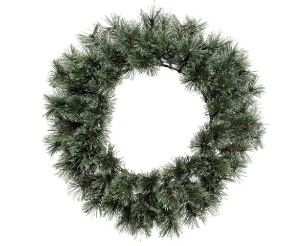 Weihnachten Kae KASCHMIR KRANZ, D63 grün, Kaemingk