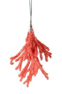 Weihnachten Gift KORALLE Hänger, coral