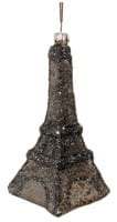 ShiShi EIFFELTURM Glitzer, Glas 12,5cm ShiShi EIFFELTURM Glitzer, Glas 12,5cm