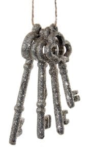 ShiShi SCHLÜSSELBUND Ornament, Champagner 11cm ShiShi SCHLÜSSELBUND Ornament, Champagner 11cm