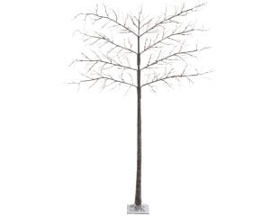 LED Spalierbaum mit Schnee -outdoor- 300cm, 400L, Kaemingk