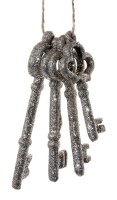 ShiShi SCHLÜSSELBUND Ornament, Champagner 11cm ShiShi SCHLÜSSELBUND Ornament, Champagner 11cm
