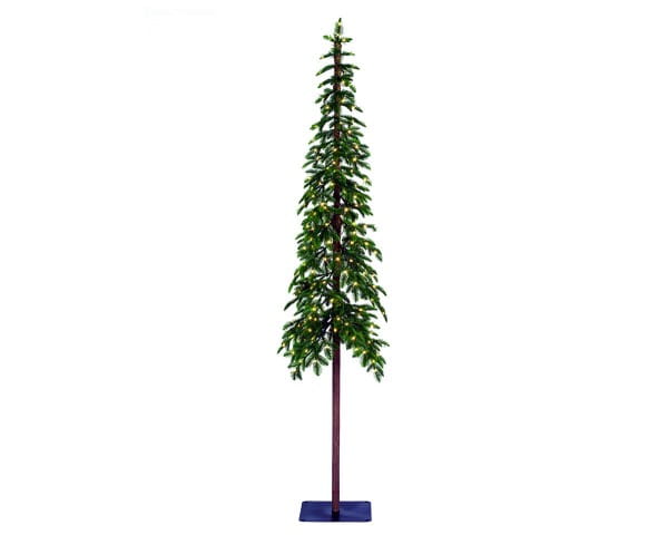 Weihnachten Kae ALPINE TREE beleuchtet, 210cm 200L grün / w-weiß