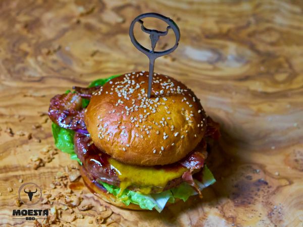 Burger Spieß 6er-Set Edelstahl - Moesta