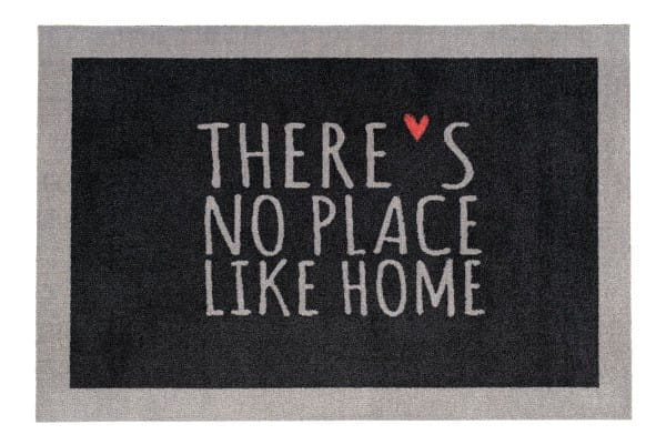 Fußmatte Gift C. WASHABLES 75x50, There's no place like home