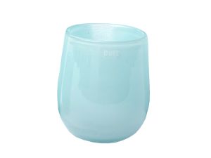 Dutz Vase hell blau BARREL H13,5 Ø10,5cm / pale blue
