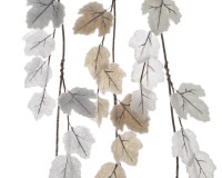 Flock-Blatt gefroren 3f.s Flock-Blatt gefroren 3f.s