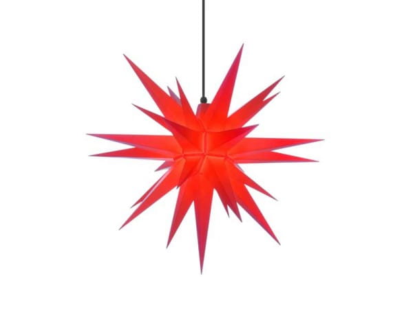 Herrnhuter Stern, In- und Outdoor, rot, Kunststoff, A7 - D: 68cm