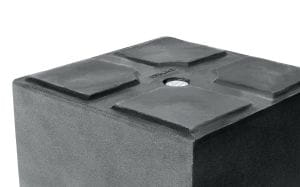 Kirschke Pflanzgefäß ArtLine Black - Wellington Kirschke Pflanzgefäß ArtLine Black - Wellington