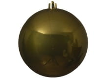 Weihnachten KUGEL bruchfest einzeln glanz moosgrün Weihnachten KUGEL bruchfest einzeln glanz moosgrün