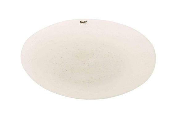 DutZ Platte PLATE white bubbles H4 D47 cm