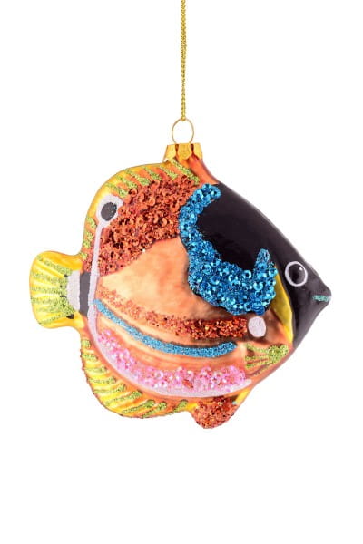 Weihnachten Gift TROPENFISCH Hänger, Tropenfisch bunt