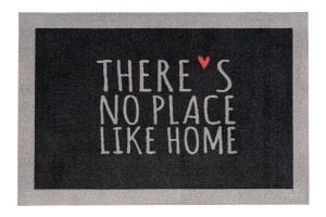 Fußmatte Gift C. WASHABLES 75x50, There's no place like home