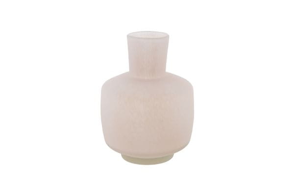 Vase Dutz VASE WISLA H24 D19 cm, OLD ROSE MAT