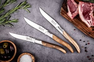 Style de Vie Steakmesser Set 6-teilig Luxury Line Olivenholz
