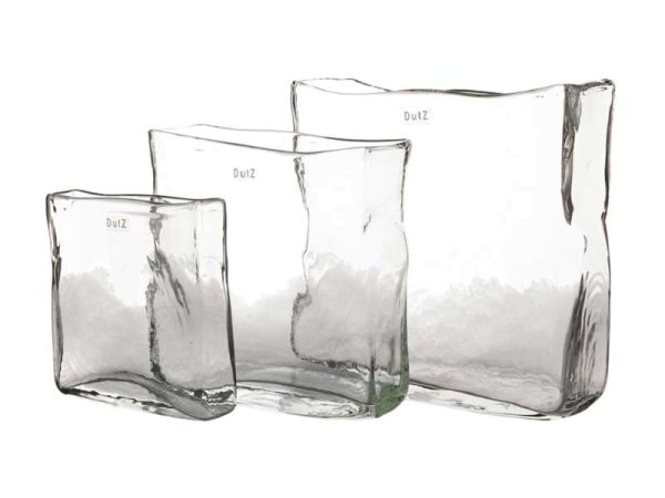 DutZ Vase RECTANGULAR, clear