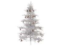 ShiShi Weihnachtsbaum SILVER TREE GOLD CONES 180cm ShiShi Weihnachtsbaum SILVER TREE GOLD CONES 180cm