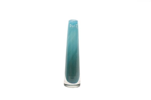 DutZ Vase SOLIFLEUR H21 Ø5,5cm, blue petrol