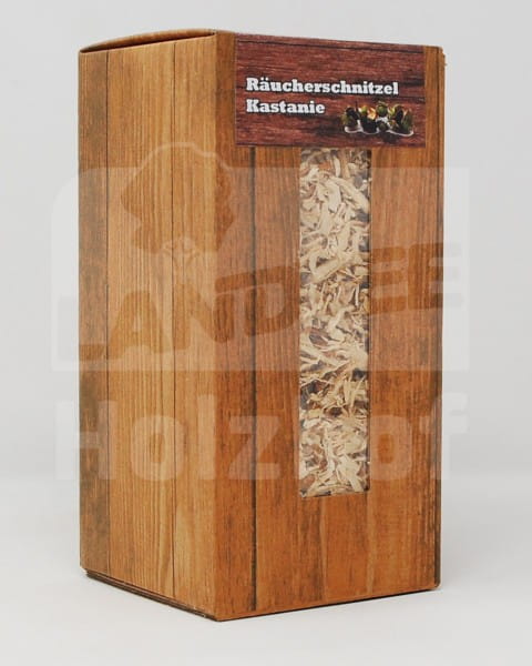 Räucherschnitzel mittel Kastanie 1,5L - Landree