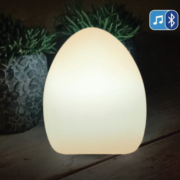 Smooz Music Egg Rechargeable RGB LED Lamp With Speaker