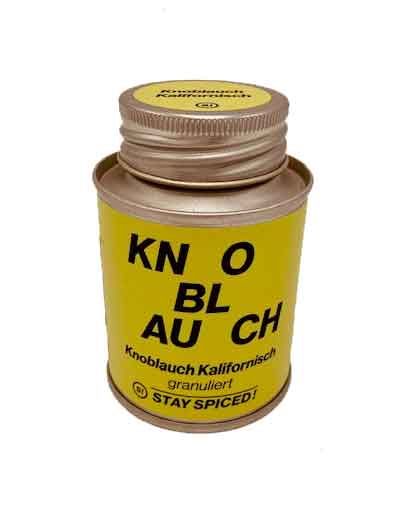 Knoblauch Kalifornisch, granuliert, Spiceworld, Inhalt: 90g