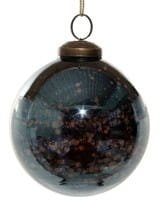 ShiShi GLASKUGEL, antik blau 10cm ShiShi GLASKUGEL, antik blau 10cm